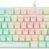 Клавиатура Redragon Anubis,  USB, Bluetooth/Радиоканал, белый [70506]